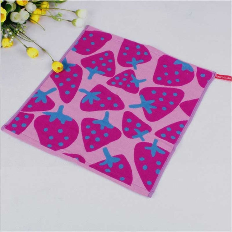 Three Layers of Gauze Children Cotton Towel Random Style Delivery, Size:28x28cm