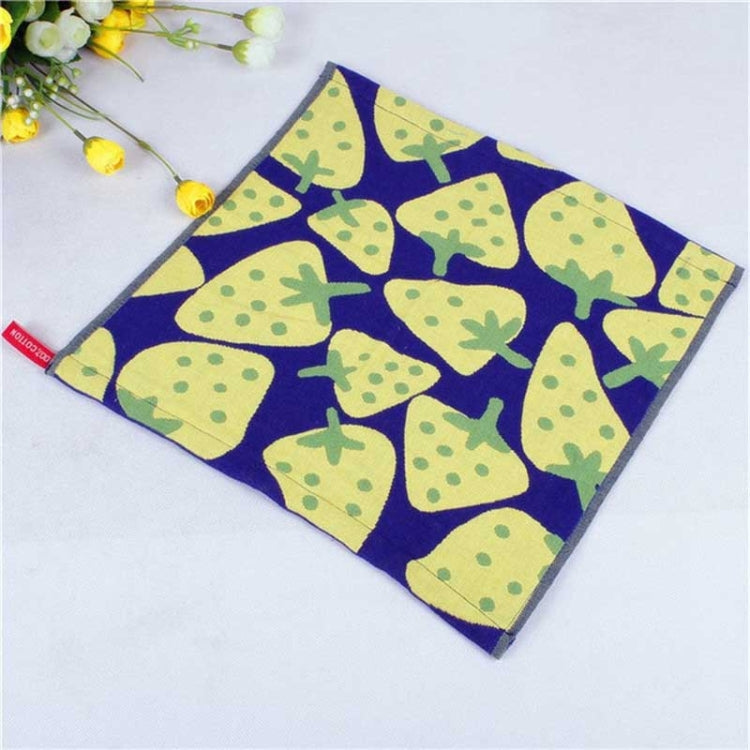 Three Layers of Gauze Children Cotton Towel Random Style Delivery, Size:28x28cm