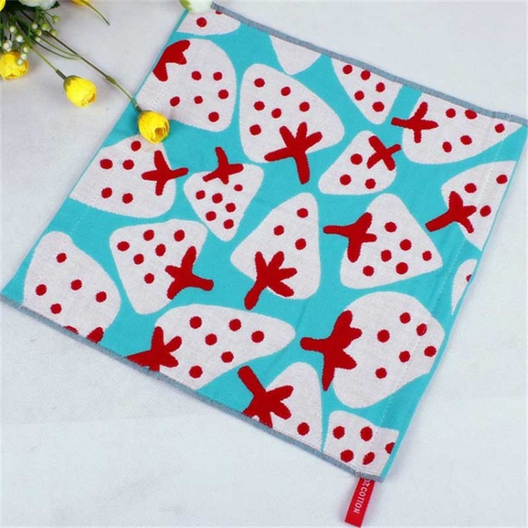 Three Layers of Gauze Children Cotton Towel Random Style Delivery, Size:28x28cm