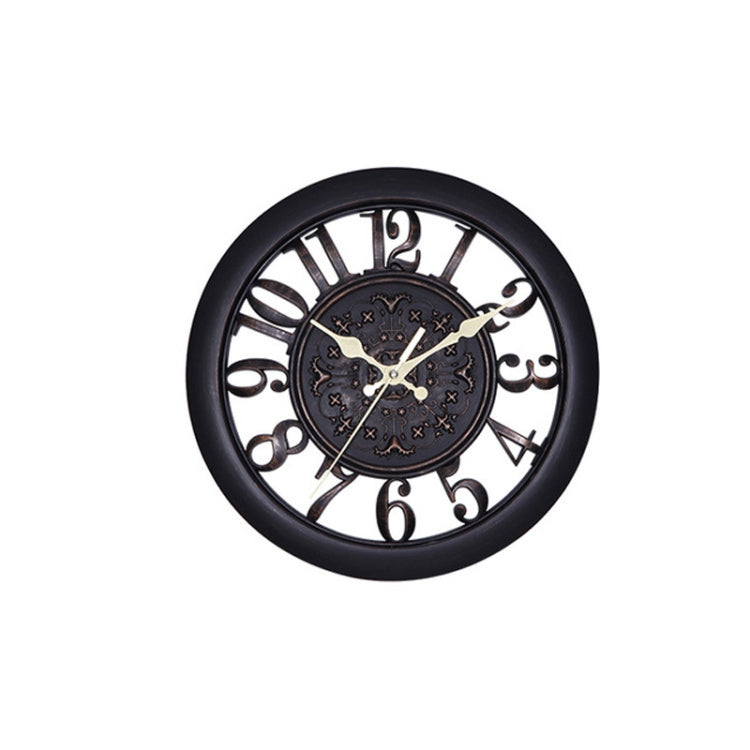 Home Round Retro Living Room Quartz Wall Clock