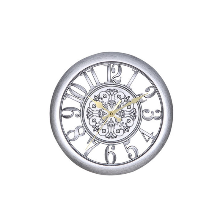 Home Round Retro Living Room Quartz Wall Clock