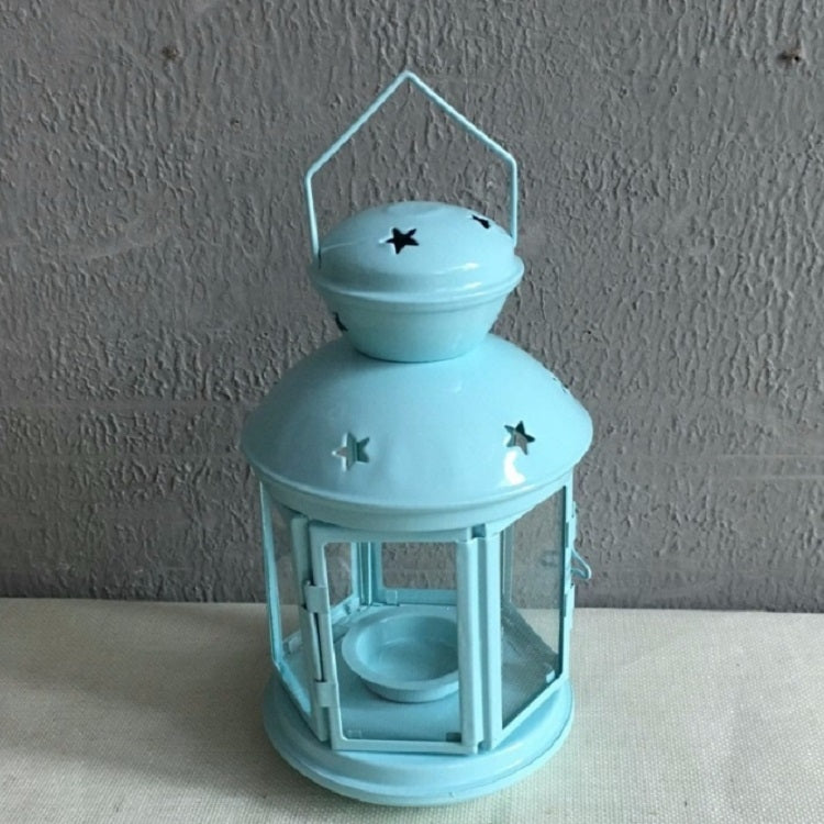 Hollow Star Iron Candle Holder Metal Crafts Portable Candle Holder Decoration