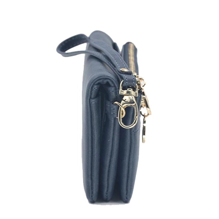 Women Long Wallet Female High Capacity Double Zippers Clutch Purse