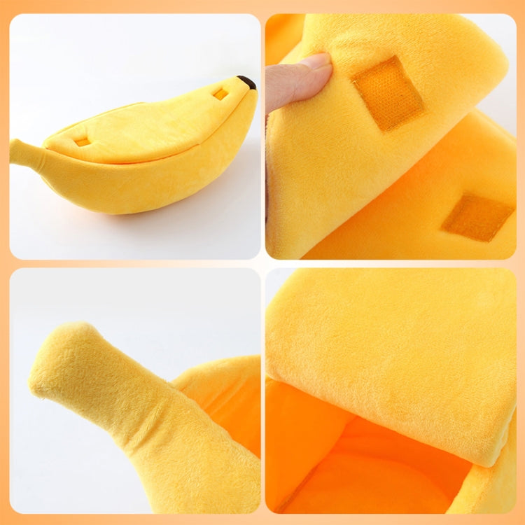 Creative Kennel Banana Shape Cat Litter Winter Warm Pet Nest, Size:S