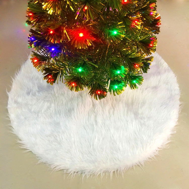 2 PCS Christmas Plush Christmas Tree Bottom Decoration Tree Skirt, Size:78x78cm