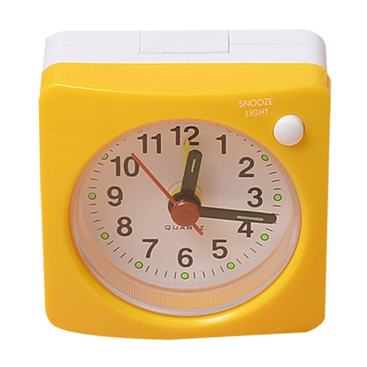 Travel Small Alarm Clock Bedside Mute Alarm Clock with Light & Snooze Function