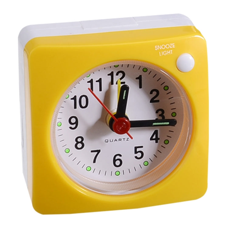 Travel Small Alarm Clock Bedside Mute Alarm Clock with Light & Snooze Function