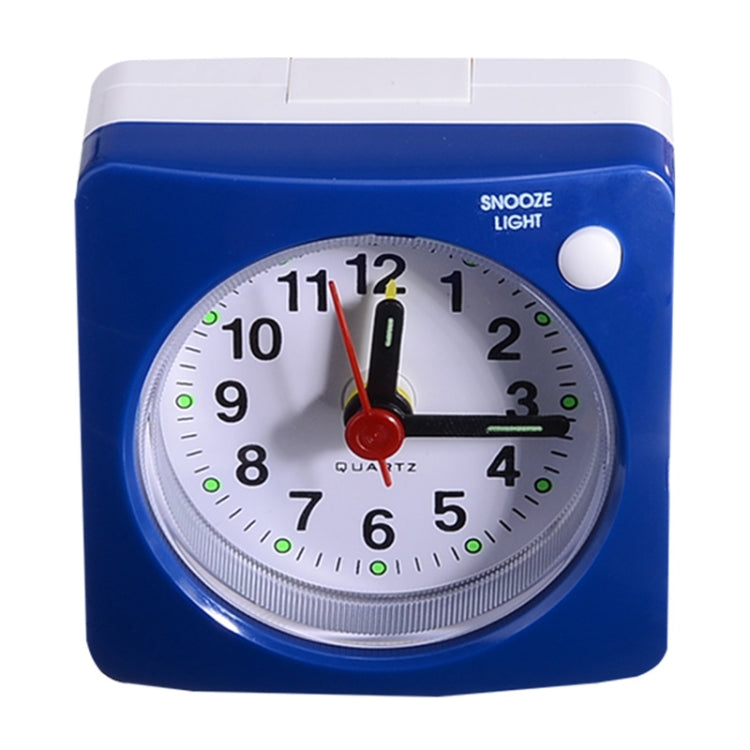 Travel Small Alarm Clock Bedside Mute Alarm Clock with Light & Snooze Function