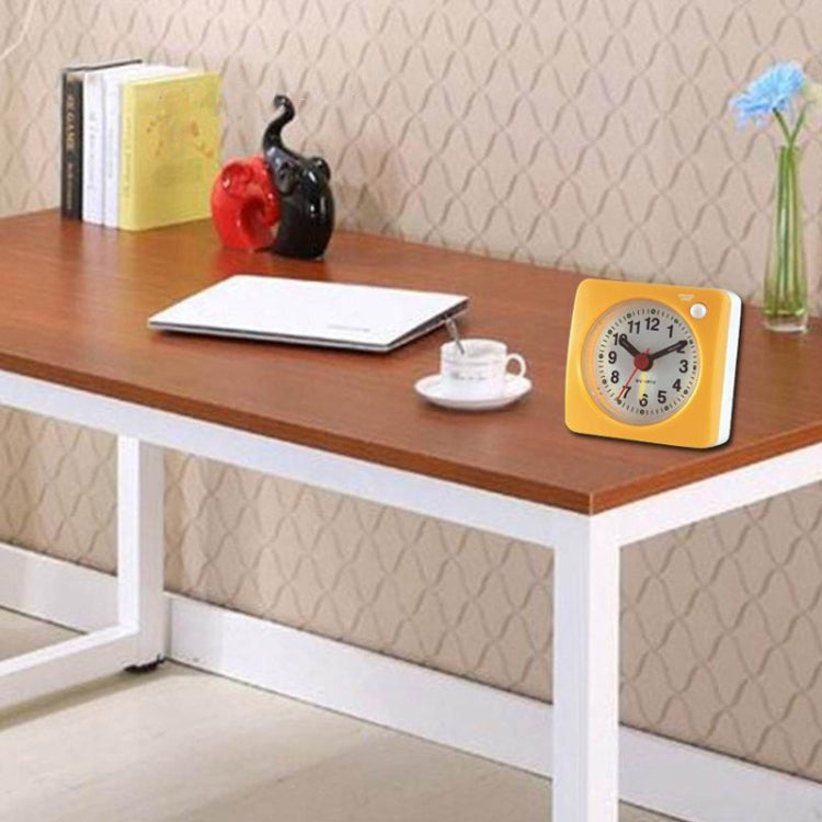 Travel Small Alarm Clock Bedside Mute Alarm Clock with Light & Snooze Function