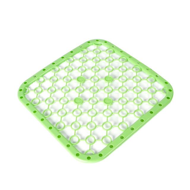 Multifunction Silicone Table Placemat Vegetables Dishes Sink Drying Rack Draining Board Mat Kitchen Insulation Pad