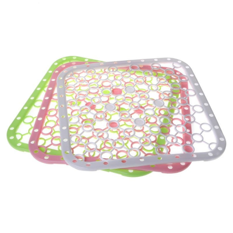 Multifunction Silicone Table Placemat Vegetables Dishes Sink Drying Rack Draining Board Mat Kitchen Insulation Pad
