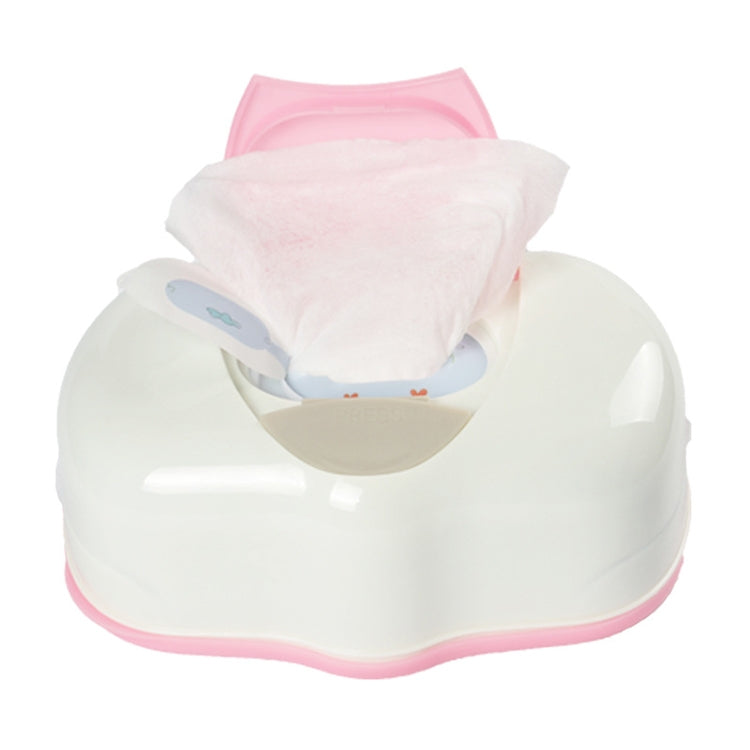 Wet Wipes Box 80 Pumping Environmental Protection Plastic Baby Wipes Box with Lid Cap