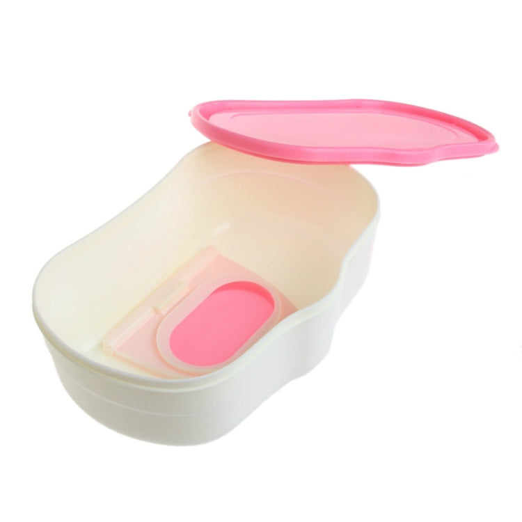 Wet Wipes Box 80 Pumping Environmental Protection Plastic Baby Wipes Box with Lid Cap