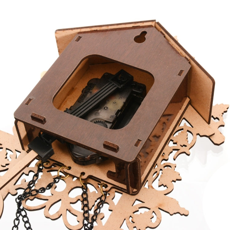 Hanging Handcraft Wooden Clock House Style Cuckoo Wall Clock