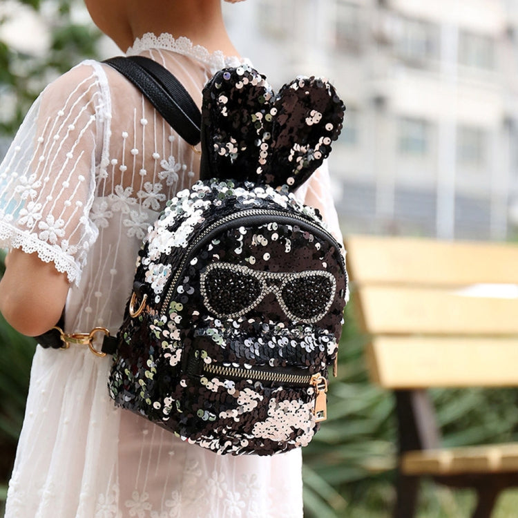 Sequins Shoulder Bag Student Children School Bag