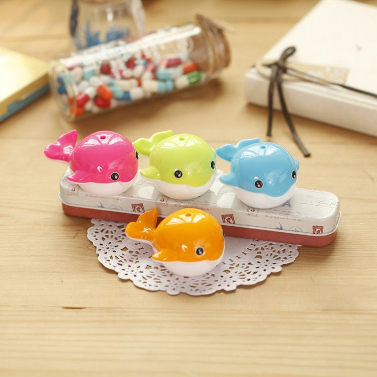 Cute Whale Shape Pen Pencil Sharpener Student Gift Prizes, Random Color