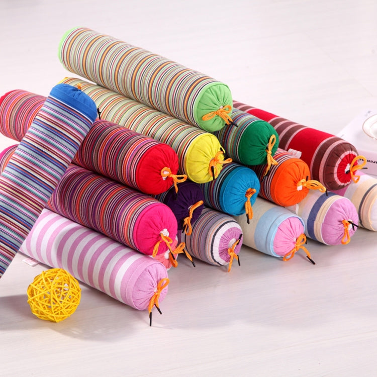 Cervical Vertebra Nursing Stripe Long Pillow Buckwheat Pillows Cotton Sleeping Pillow