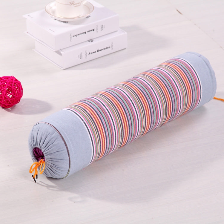 Cervical Vertebra Nursing Stripe Long Pillow Buckwheat Pillows Cotton Sleeping Pillow
