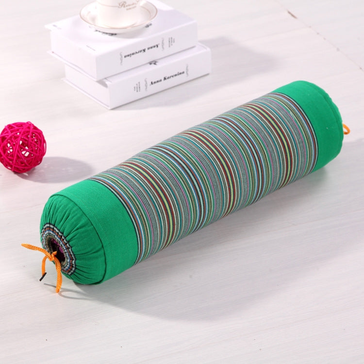 Cervical Vertebra Nursing Stripe Long Pillow Buckwheat Pillows Cotton Sleeping Pillow