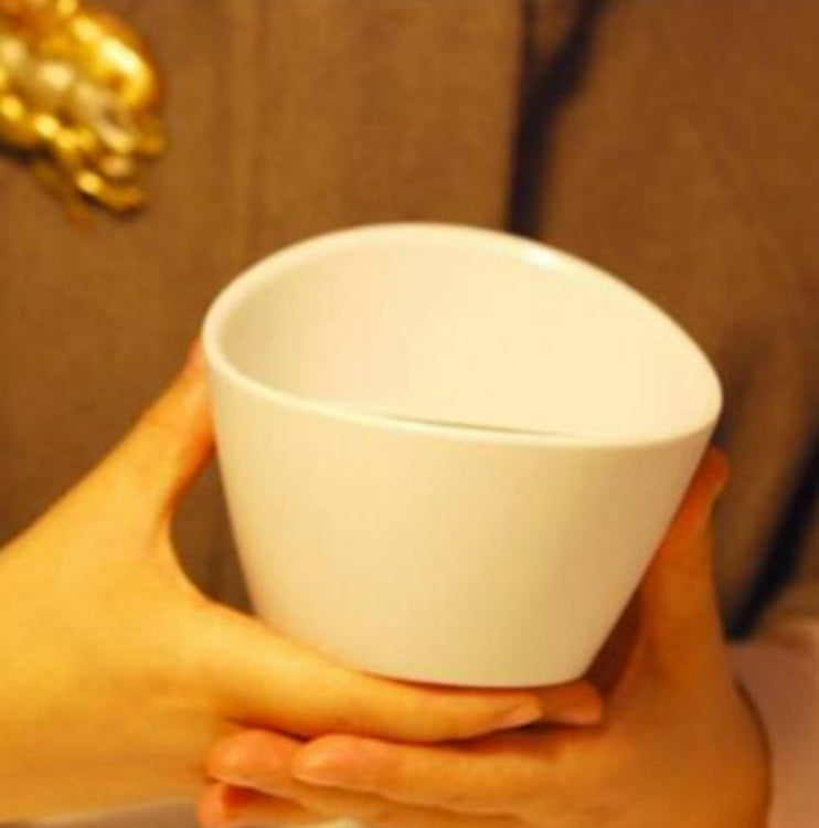 300ml Creative Filter Plastic Tilt Tea Cup Tipping Teacup Personalized Smart Tilt Cup