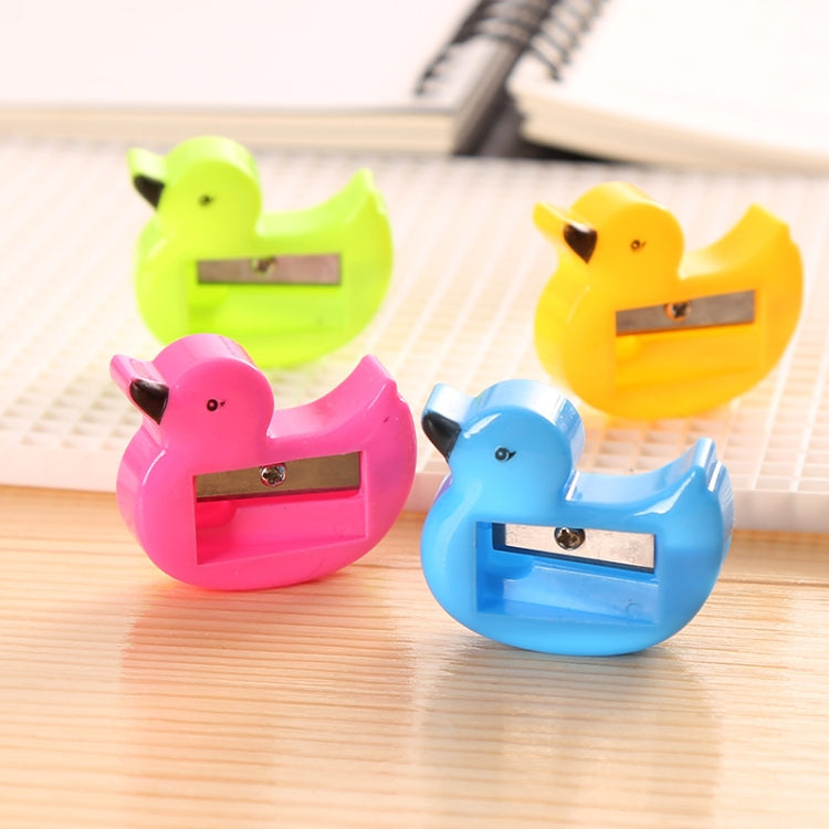 10 PCS Mini Pencil Sharpener School Creative Stationery Cartoon Cute Shape Pencil Machine, Random Color