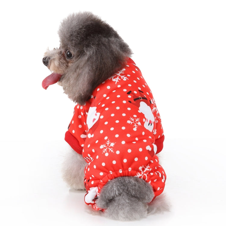 Christmas Pet Clothes Personality Dress Up Pet Clothing, Size:M
