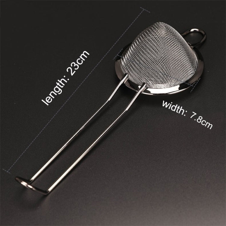 2 PCS Stainless Steel Filter Sieve Soy Milk Juice Filter Spoon Kitchen Utensils Bronze