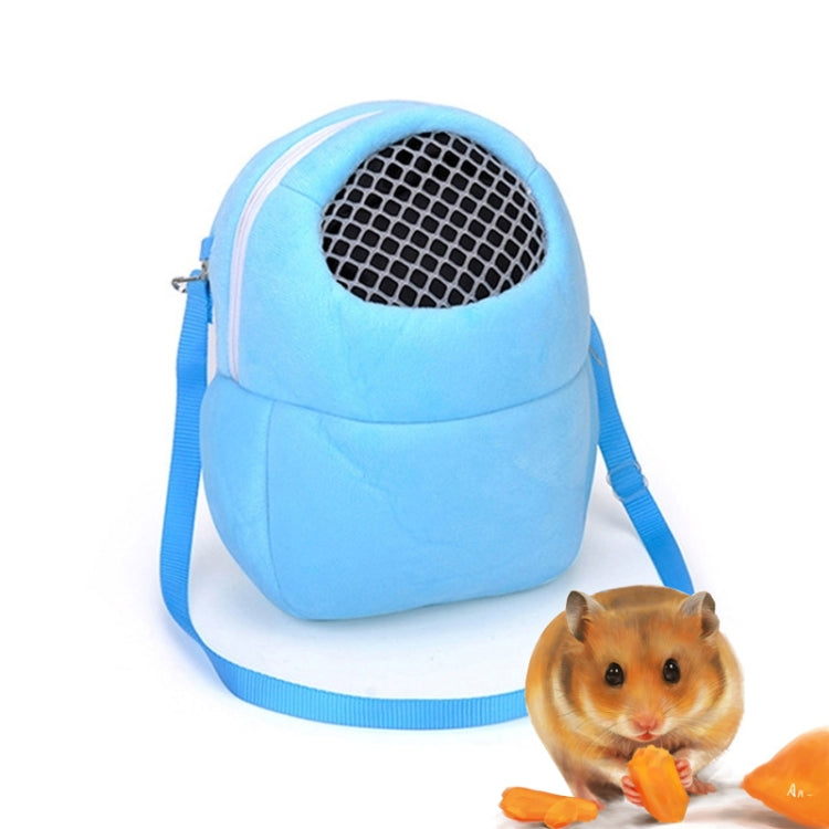 Pet Bag Small Pet Hamster Carrier Pure Color Leash Travel Bag, Size:L
