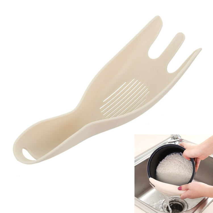 Kitchen Creative Multi-function Rice Washing Sieve Home Does Not Hurt Hand Wash Rice Tools