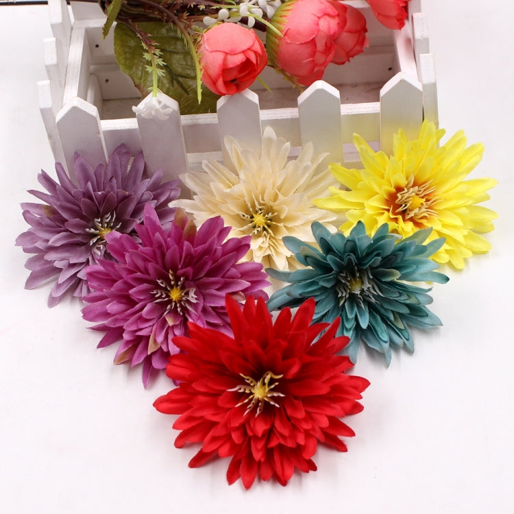 10 PCS Simulation Cloth Chrysanthemum Flower Wedding Home Vase Decorations DIY Wreath Flower