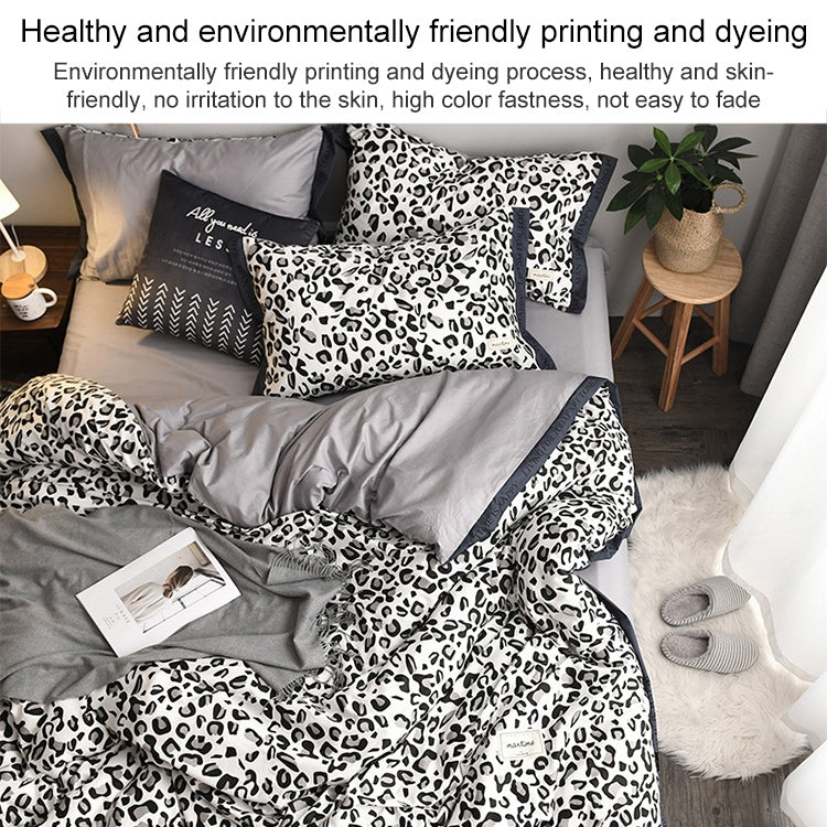 Fashionable Household Cotton Bedding, Specification:1.5 Meter Bed (Four-piece Set)