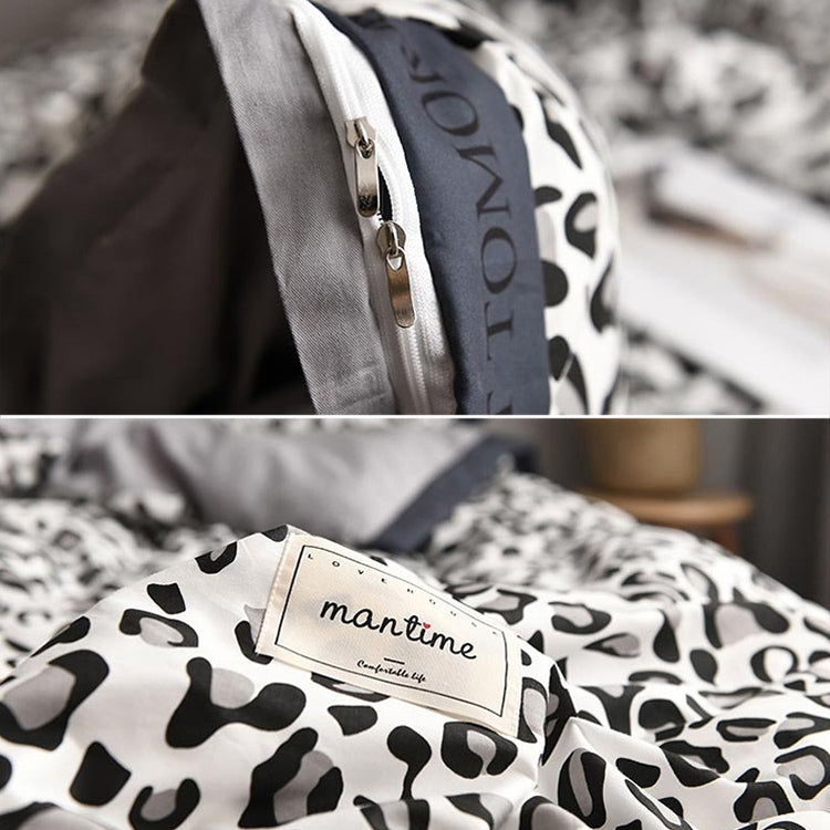 Fashionable Household Cotton Bedding, Specification:1.8 Meter Bed (Four-piece Set)