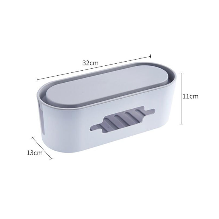 Household Daily Plug-in Board Storage Box Charger Data Cable Power Outlet Finishing Box