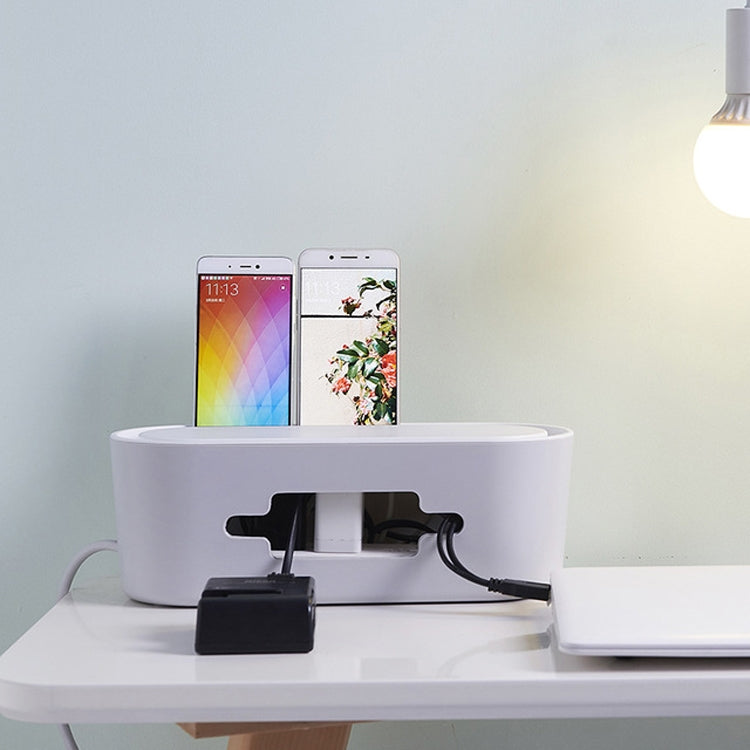 Household Daily Plug-in Board Storage Box Charger Data Cable Power Outlet Finishing Box