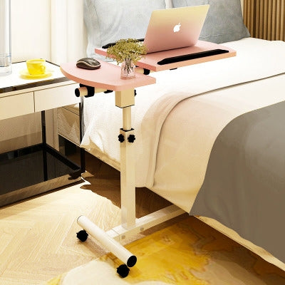 Lifting Mobile Computer Desk Bedside Sofa Bed Notebook Desktop Stand Table Learning Desk Folding Laptop Table Adjustable Table