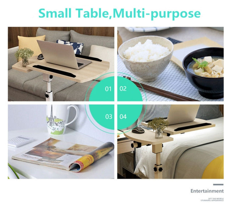 Lifting Mobile Computer Desk Bedside Sofa Bed Notebook Desktop Stand Table Learning Desk Folding Laptop Table Adjustable Table