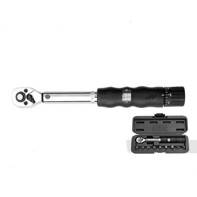 Preset Torque Screwdriver Wrench Adjustable High-precision Torque Meter, Specification:1/4 Inch 2-14 N.m