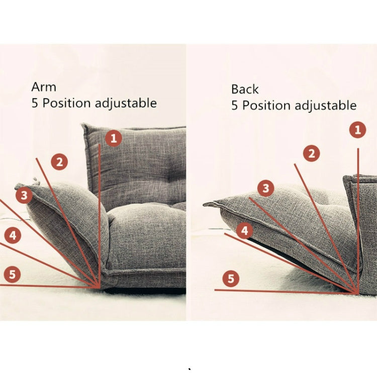 Floor Sofa Bed Adjustable Lazy Sofa Furniture Living Room Reclining Folding Sofa Couch