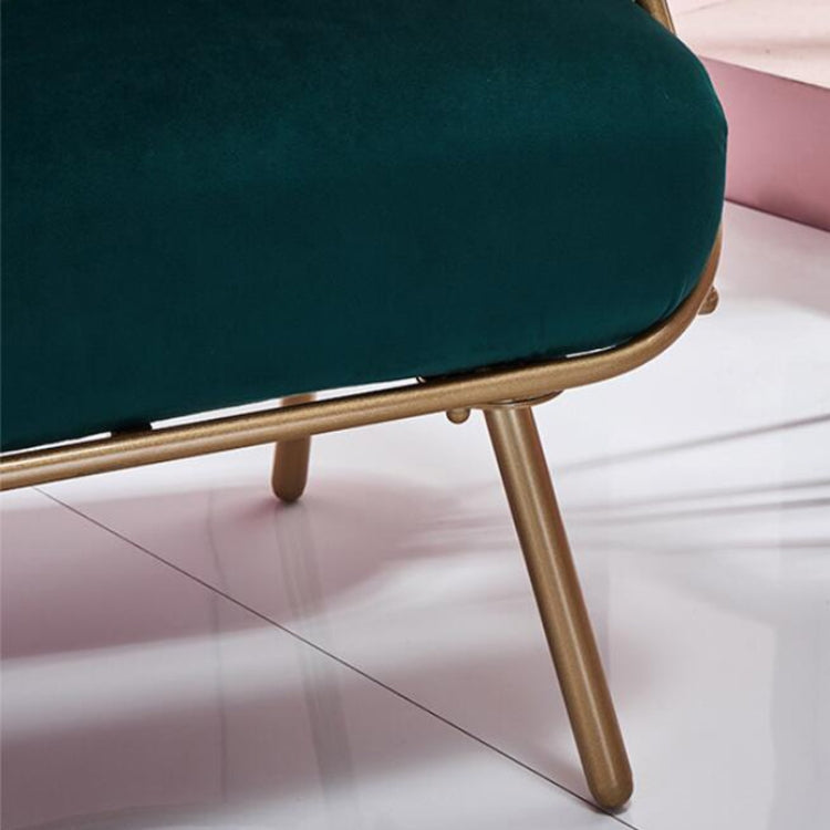 Creative European Minimalist Golden Hollow Leisure Chair