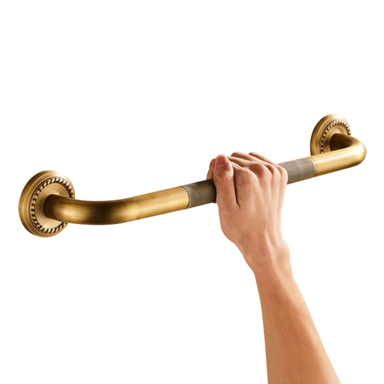 Brass Bathroom Pendant Elderly Bathroom Handle Barrier-free Handrail Pull, Length:52cm