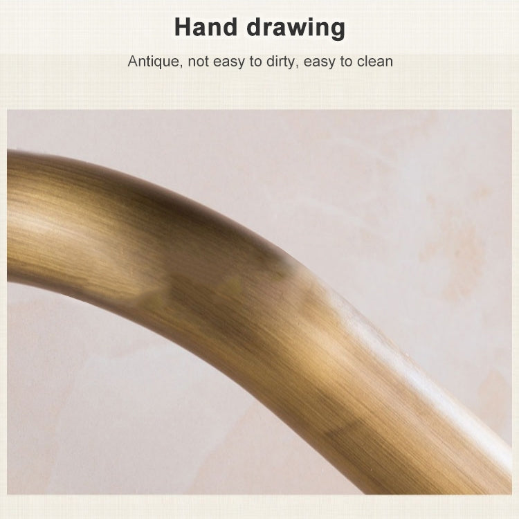 Brass Bathroom Pendant Elderly Bathroom Handle Barrier-free Handrail Pull, Length:52cm