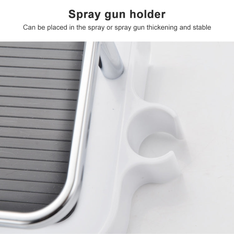 Practical Bathroom Storage Rack Holder Organizer Tray Holder Fit For Shower Rod: 24/25MM In Diameter