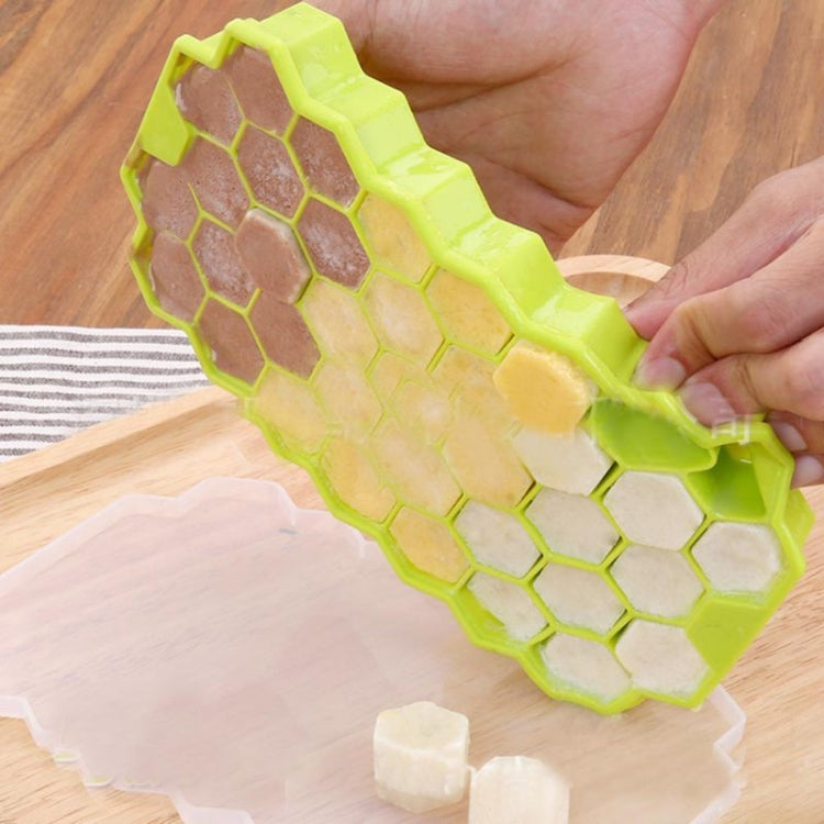 2 PCS 37 Grids Ice Cubes Honeycomb Ice Cream Maker Form DIY Mould Popsicle Molds Yogurt Ice Box Fridge Treats Freezer