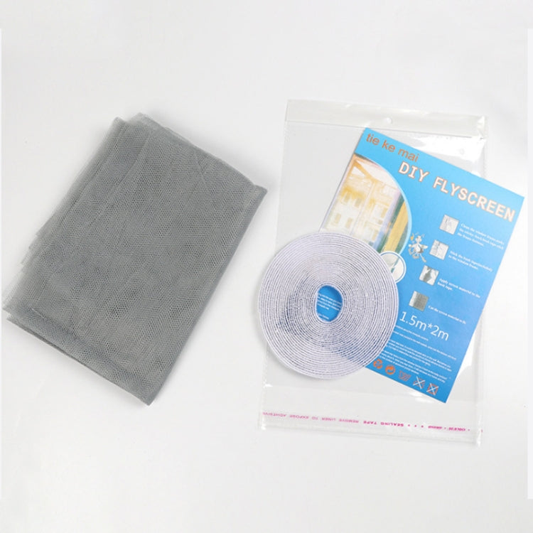 Fly Bug Mosquito Net Door Window Net Netting Mesh Screen Curtain Protector Flyscreen Insect DIY, Size:2x1.5cm