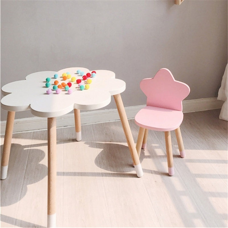 Nordic Style Backrest Wooden Stool Kids Furniture Shoes Bench Child Desk Chair Nursery Decoration Chai'r(White)