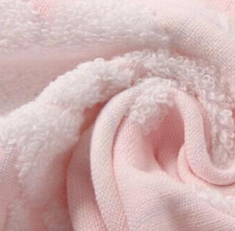 Cute Double Layers Cotton Cartoon Sheep Face Towel Sweat Absorbent For Sports Children Adult(Blue)