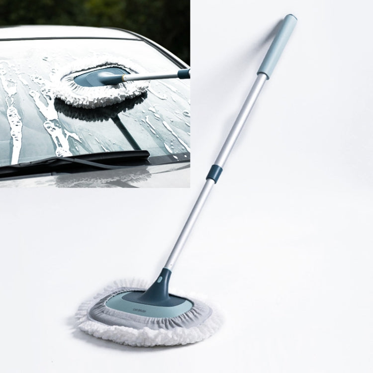 Retractable Long Handle Car Wiping Artifact Soft Fur Car Brush for Dust-free Car