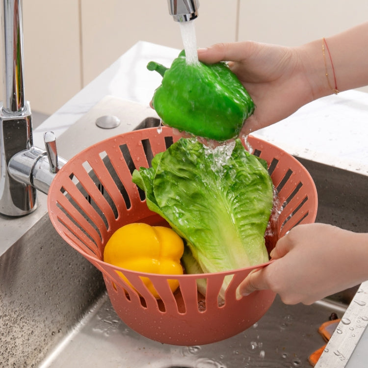 3 PCS Creative Kitchen Simple Fruit Vegetable Storage Basket Snack Storage Basket Drain Basket