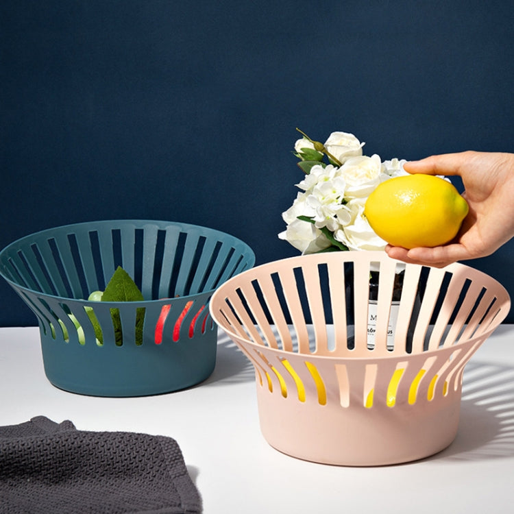 3 PCS Creative Kitchen Simple Fruit Vegetable Storage Basket Snack Storage Basket Drain Basket