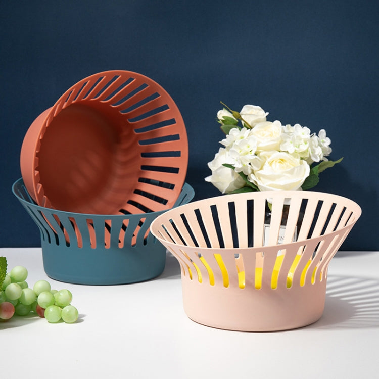 3 PCS Creative Kitchen Simple Fruit Vegetable Storage Basket Snack Storage Basket Drain Basket